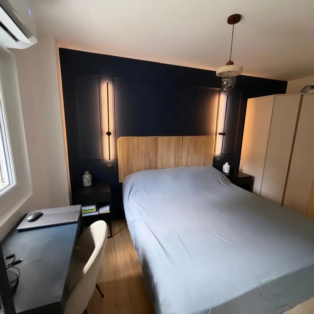 Chambre dressing tete tasseaux